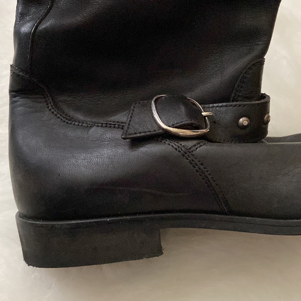 Golden Goose Kate Moto Distressed Riding Boots, Size 39 - Picture 8 of 13